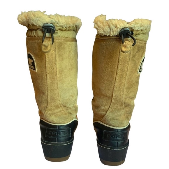 Sorel Women's Torino High Winter Boots Tan/ Black Size 7 - Picture 4 of 9